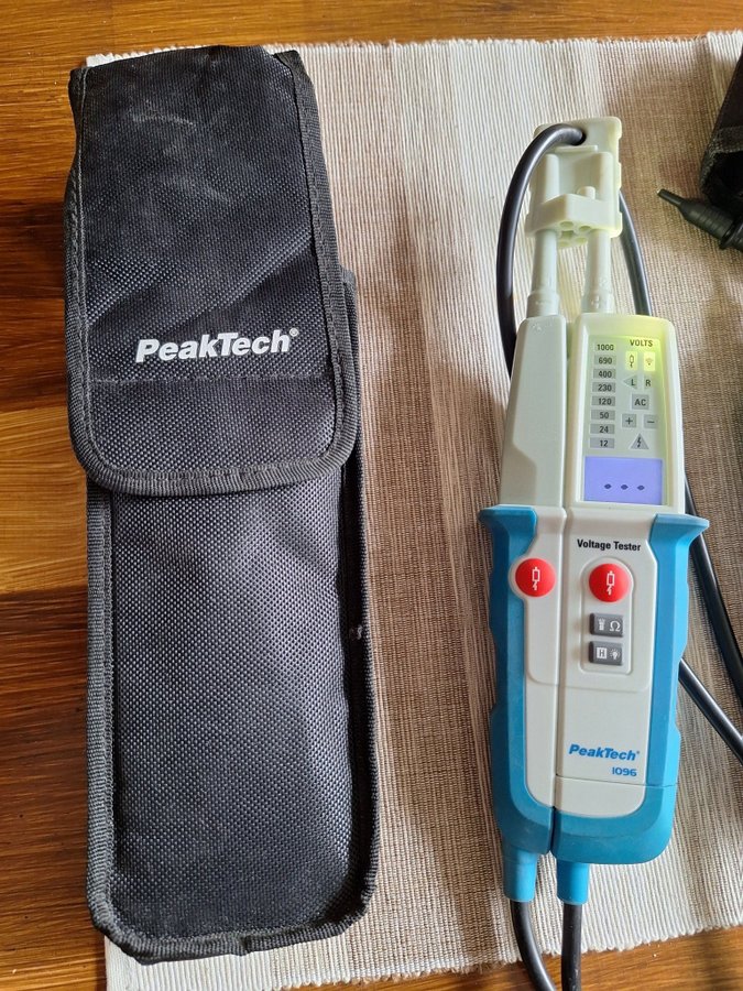 2 Digitala MULTIMETER Peak Teck 1096 och Peak Teck 1080som Ny!