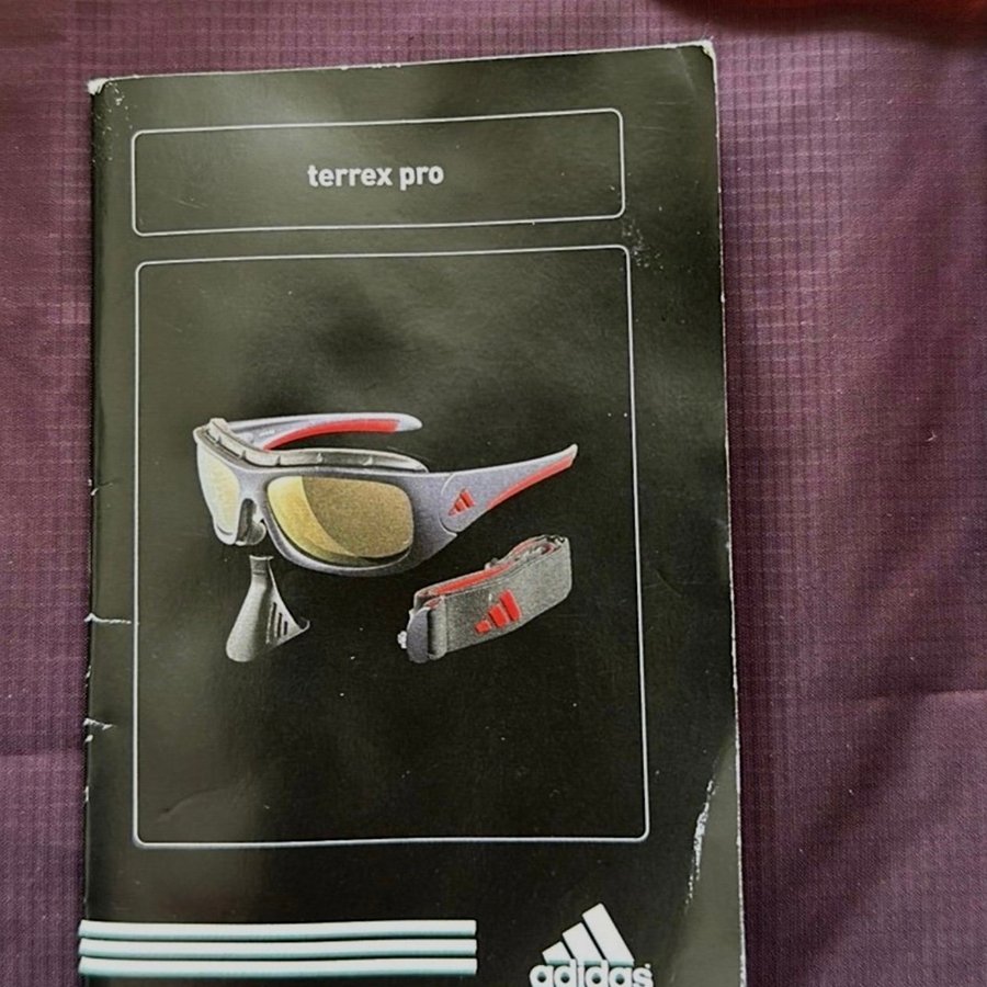 Adidas Solglasögon/Sunglasses pro Terrex  Aldrig använd