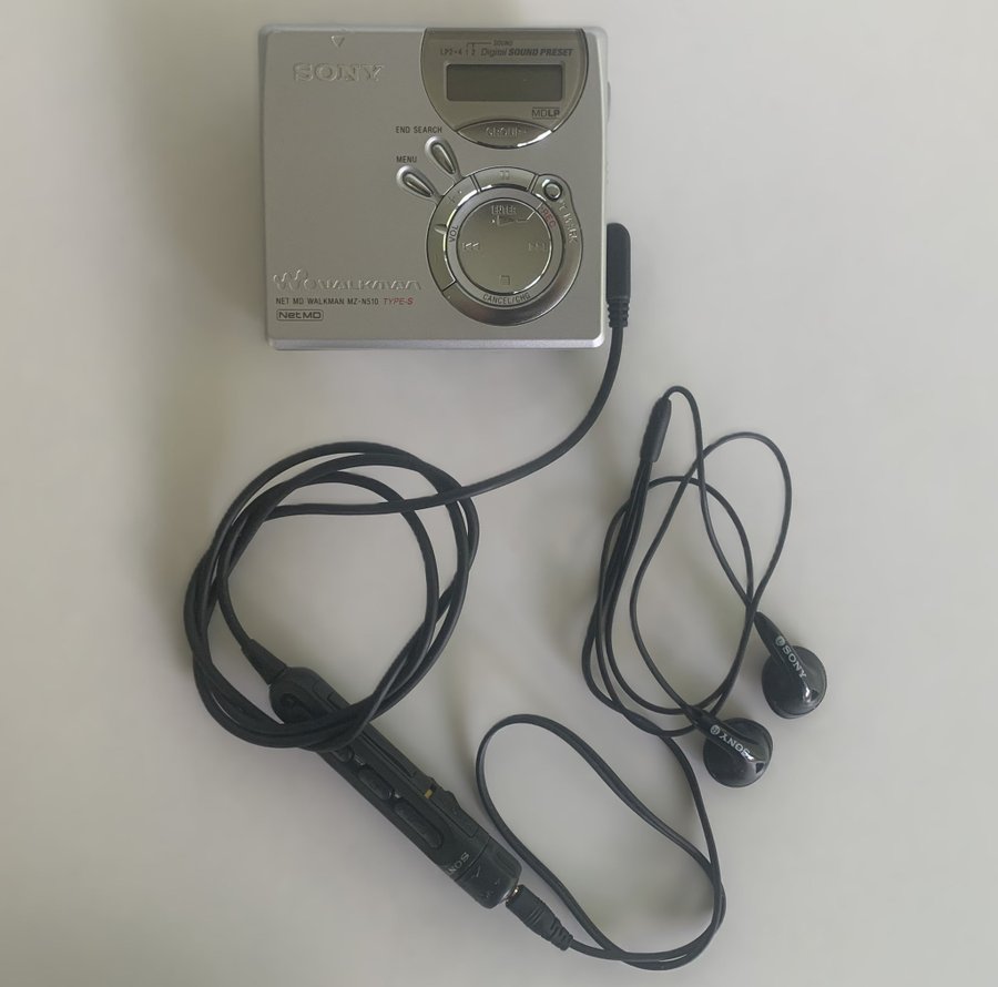 Sony Walkman MZ-N510 - MiniDisc spelare