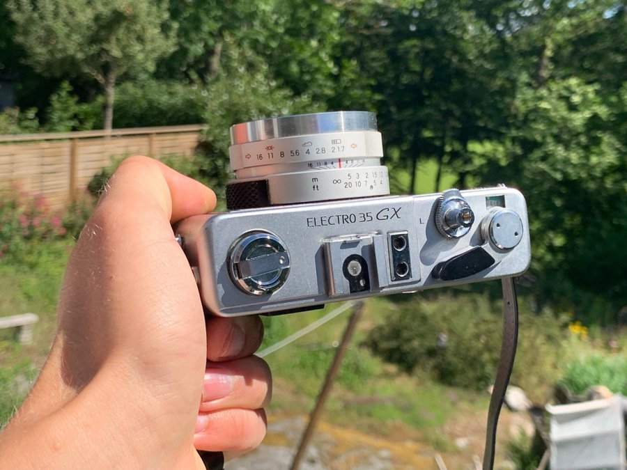 Yashica Electro 35 GX - Berömd rangefinder inkl försättslinser