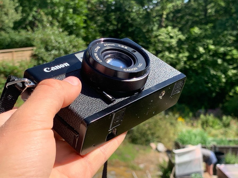 Canon A35F – En av Canons sista rangefinder-kameror