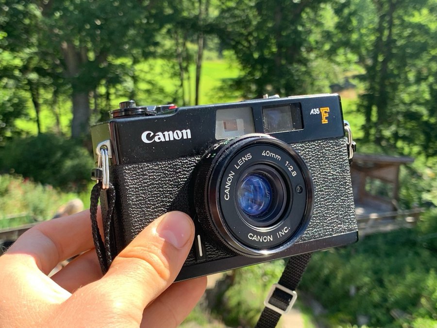 Canon A35F – En av Canons sista rangefinder-kameror