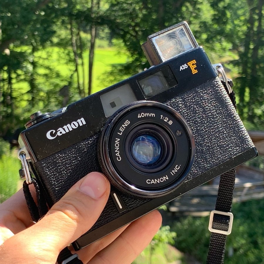 Canon A35F – En av Canons sista rangefinder-kameror