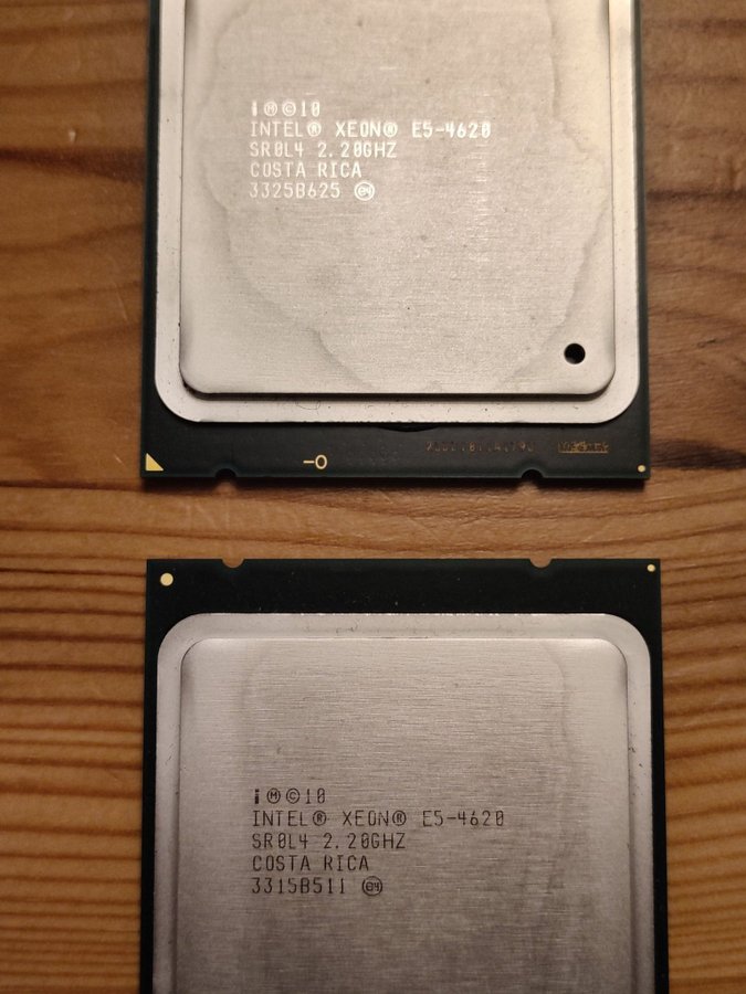 2st Intel Xeon E5-4620