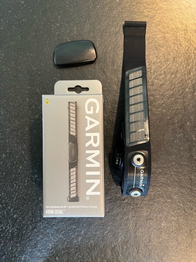 Pulsband Garmin HRM-Dual [sparsamt använd]