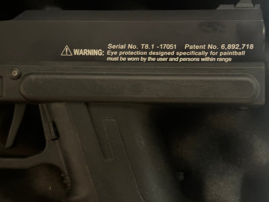Tiberius T81 paintball pistol markör