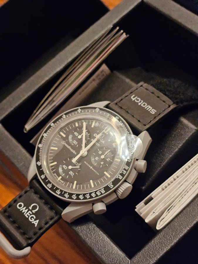 Ny Omega Speedmaster MoonSwatch Mission to the Moon