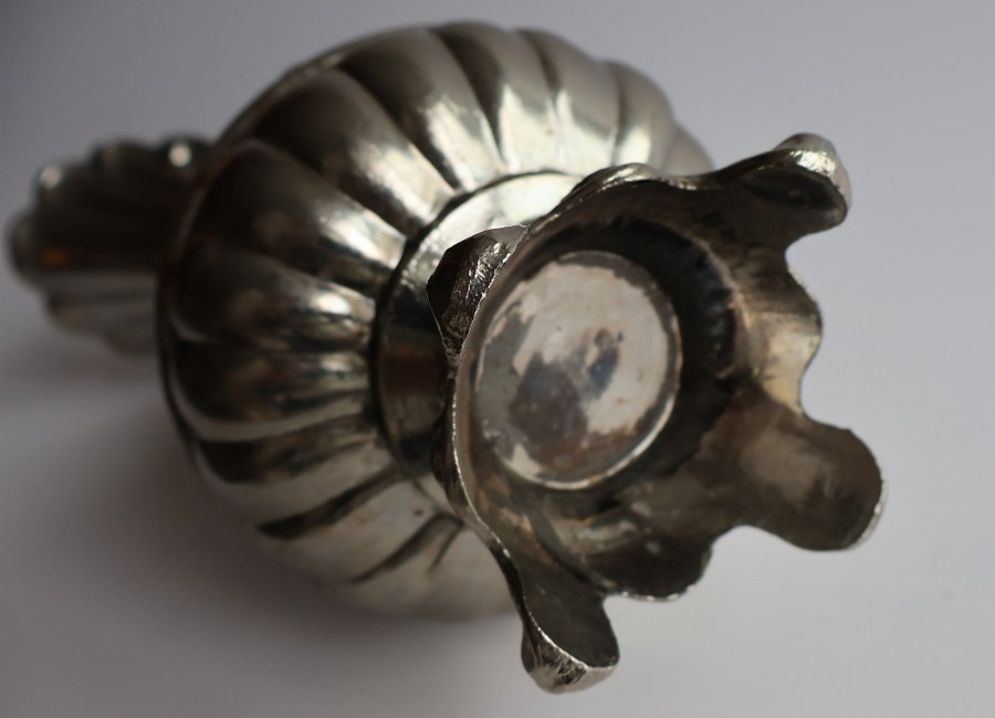 Unik silverpläterad kanna från 1960-talet italien