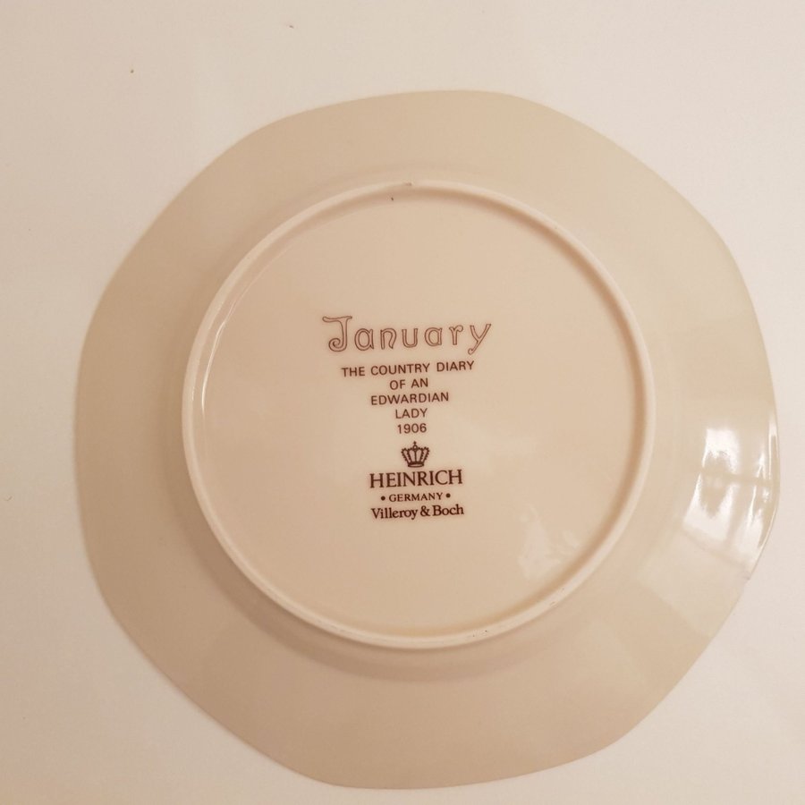 Heinrich Tyskland Villeroy  Boch Set med 1 assiett