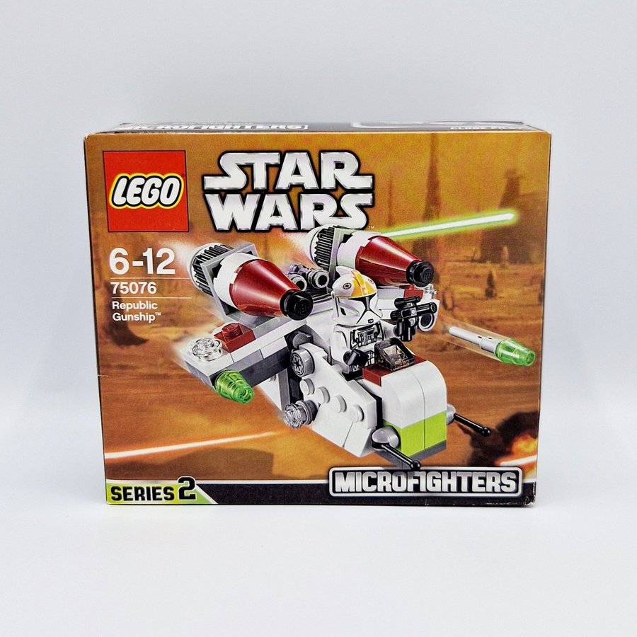 LEGO 75076 - Star Wars - Republic Gunship - Oöppnad