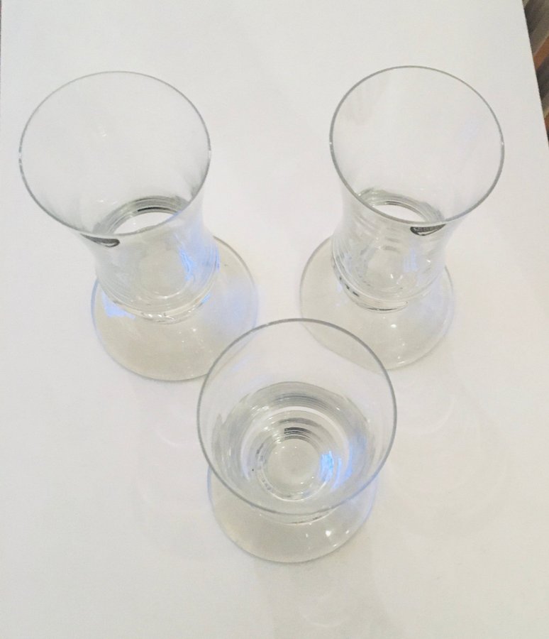 3 fina Orrefors champagneglas