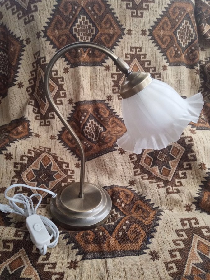 *IKEA/ JUGENDSTIL*-*B 9302*-*LAMPA/BORDSLAMPA*