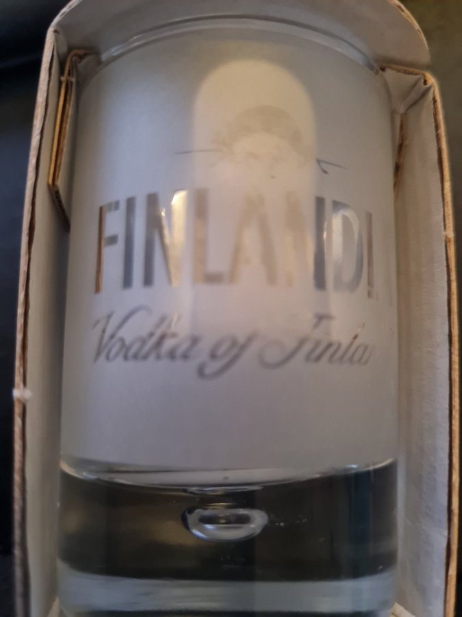 3 st Finlandia Snapsglas 4 cl i nyskick Snaps Sprit Alkohol Vodka Shotsglas