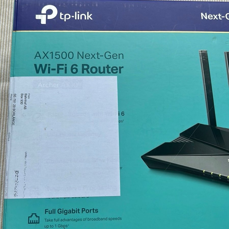 Router Tp-link AX1500