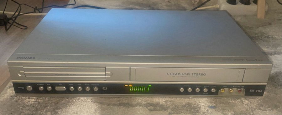 PHILIPS DVP3350V/02 - DVD/VCR PLAYER/VHS RECORDER