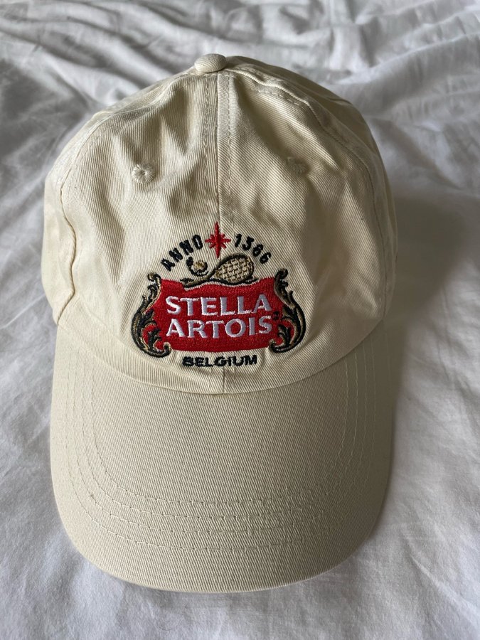 *Ny oanvänd* Stella Artois beige keps