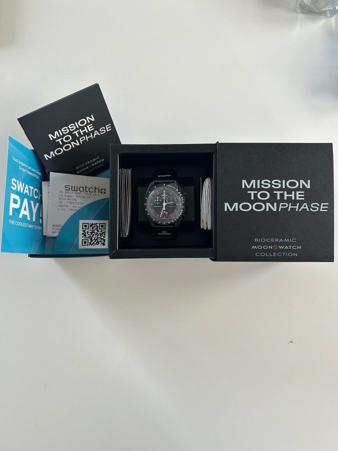 Omega x swatch MOONphase