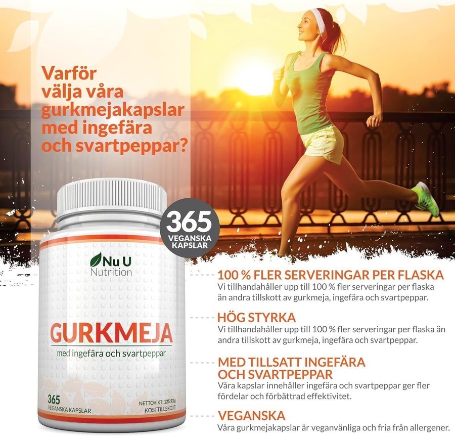 10 st Kosttillskott gurkmeja curcumin supplement Passa på att fynda!!