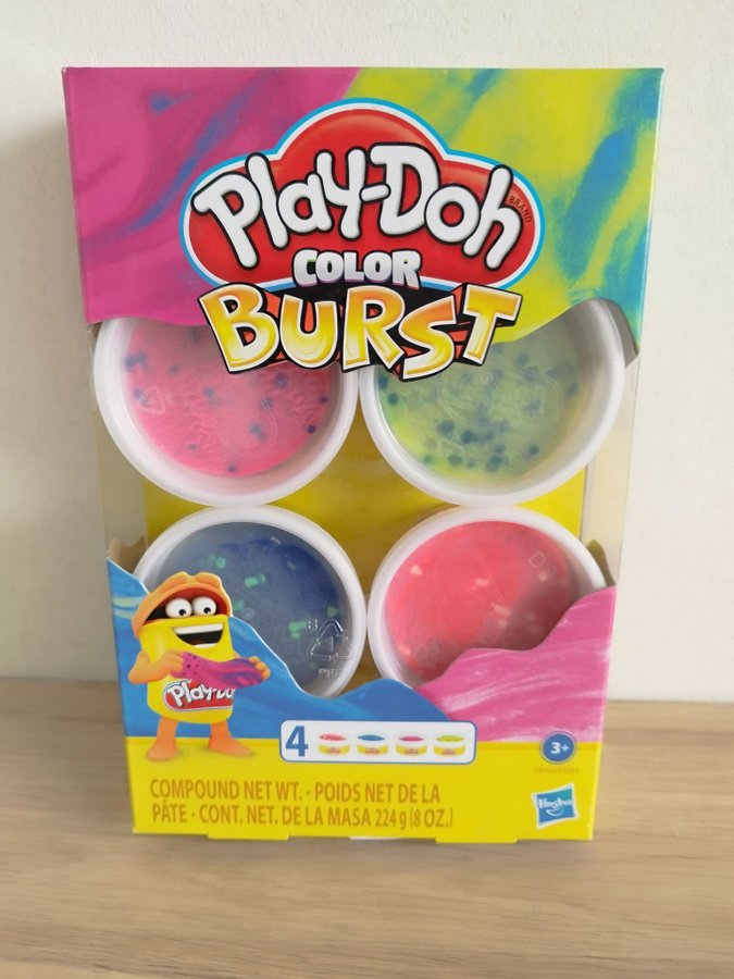 Play-Doh Color Burst 4-pack