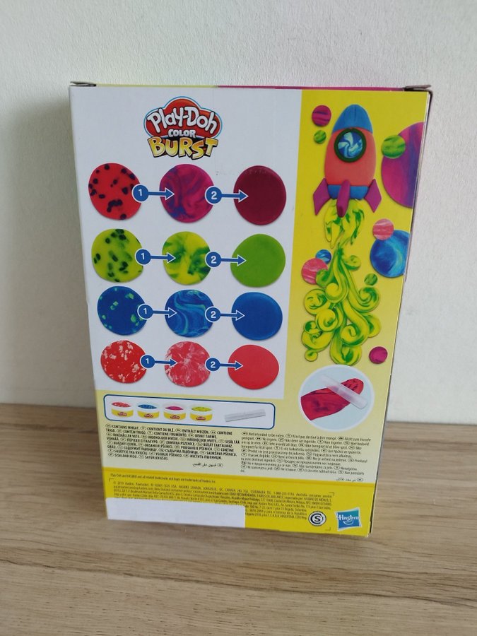 Play-Doh Color Burst 4-pack