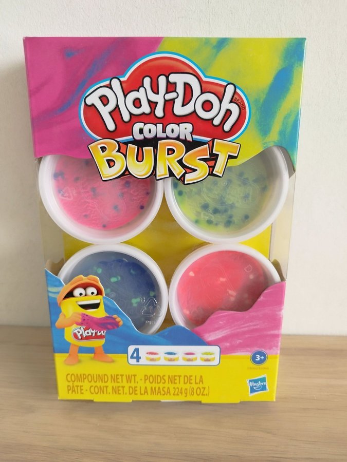 Play-Doh Color Burst 4-pack