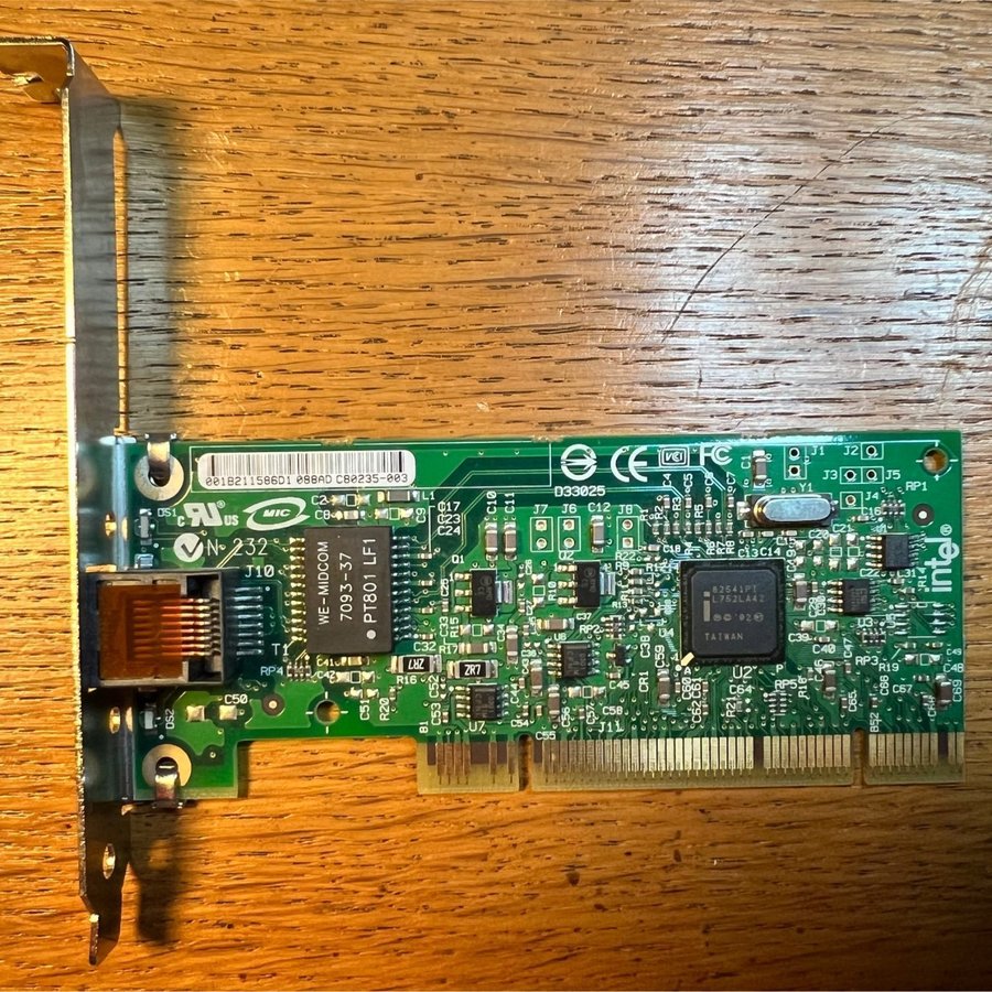 Intel PRO/1000 GT Desktop Adapter