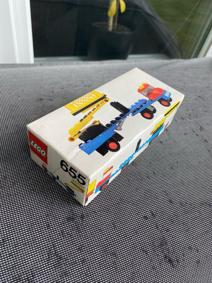Lego 655 - Lastbil med kran