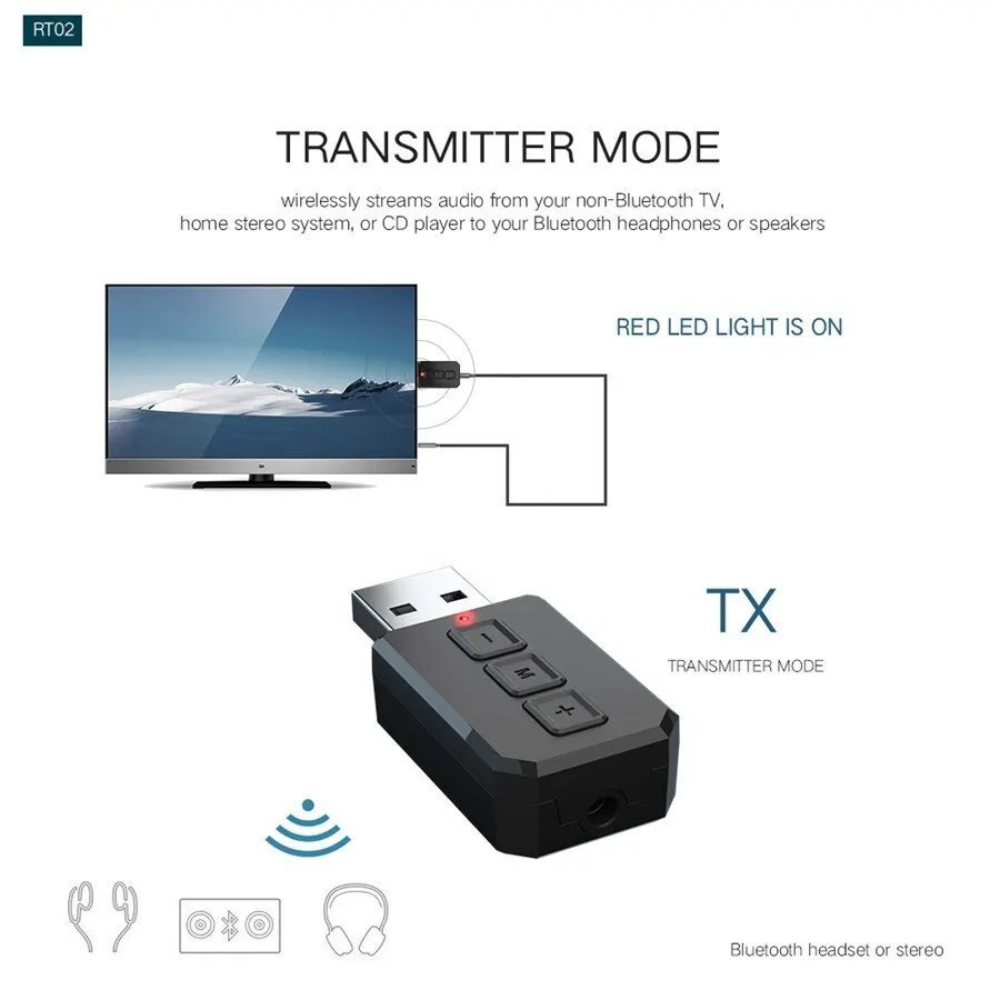 helt ny! BT 50 receiver transmitter till bil/hem bluetooth mic  handsfree