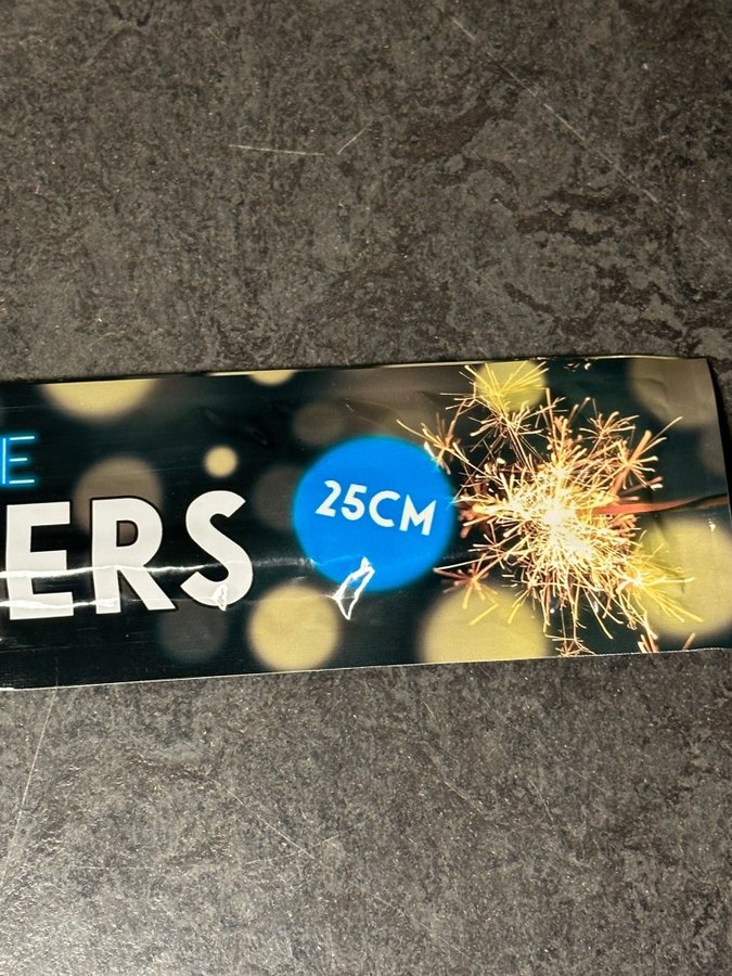 2x6 Tomtebloss Sparklers Kalasbloss 2 Stycken 6 Pack oöppnade! 12stk!