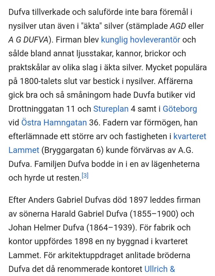 Snusdosa - Antik från 1906 (D7) - Äkta silver - Stockholm - AG Dufva