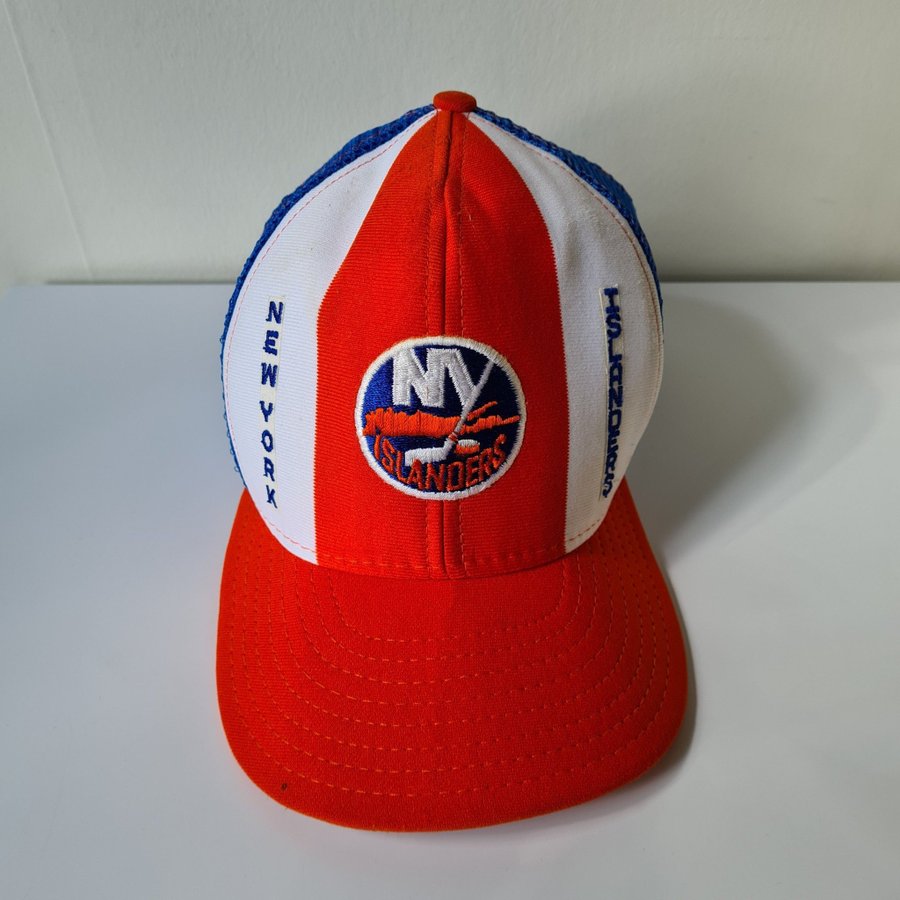 Vintage New York Islanders keps/ 80tal / 90tal / NHL /Lucky stripes /