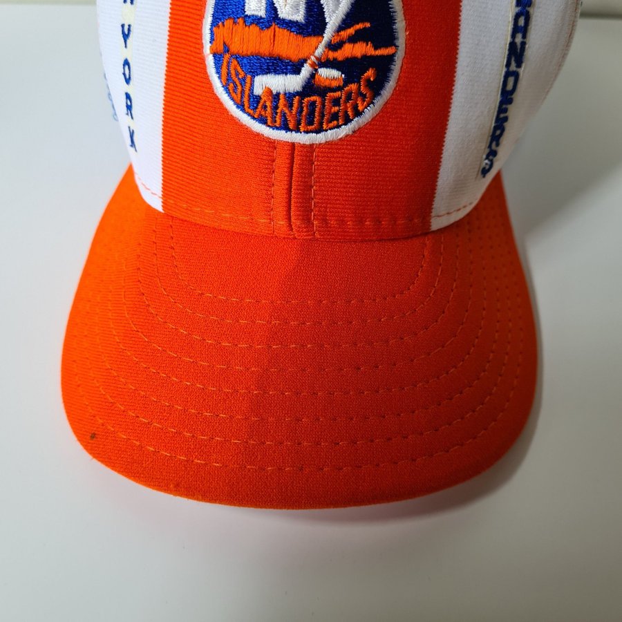 Vintage New York Islanders keps/ 80tal / 90tal / NHL /Lucky stripes /