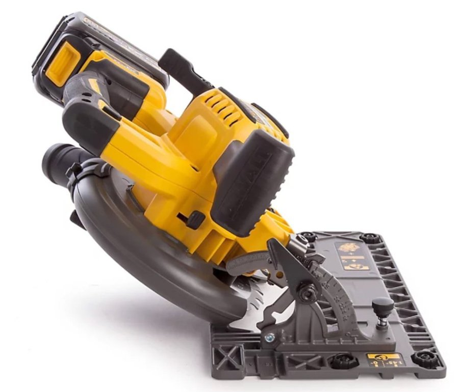 DeWALT Cirkelsåg FLEXVOLT Ink 2 batterier  snabbladdare