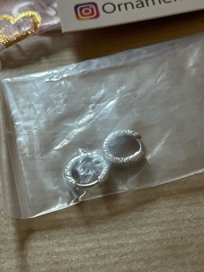 Earrings Hoops Creole rings in sterling silver