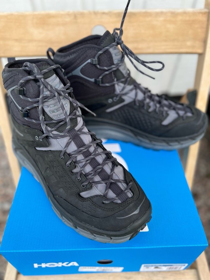 Oanvända Hoka One One Tor Ultra Hi Gore-Tex Vandringskängor Svart 42 2/3