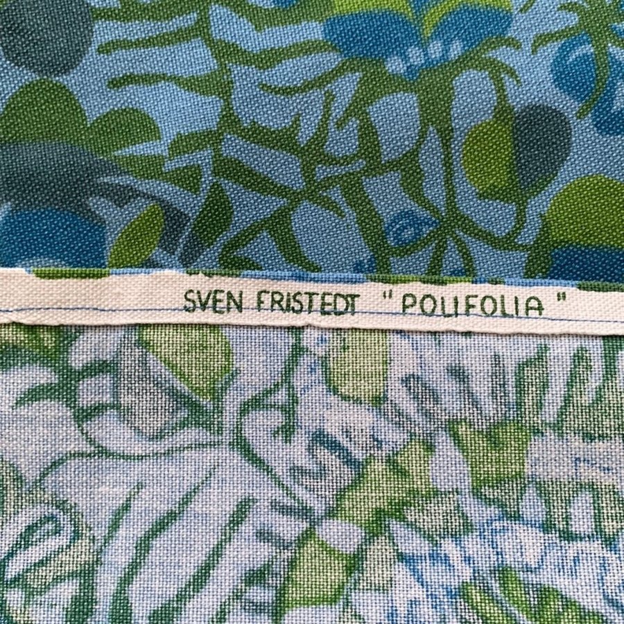 2 Stuvbitar - Sven Fristedt - Polifolia - Retro - tyg