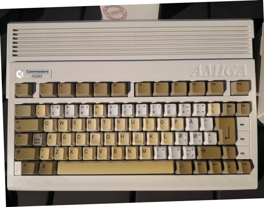 Amiga 600 plugplay