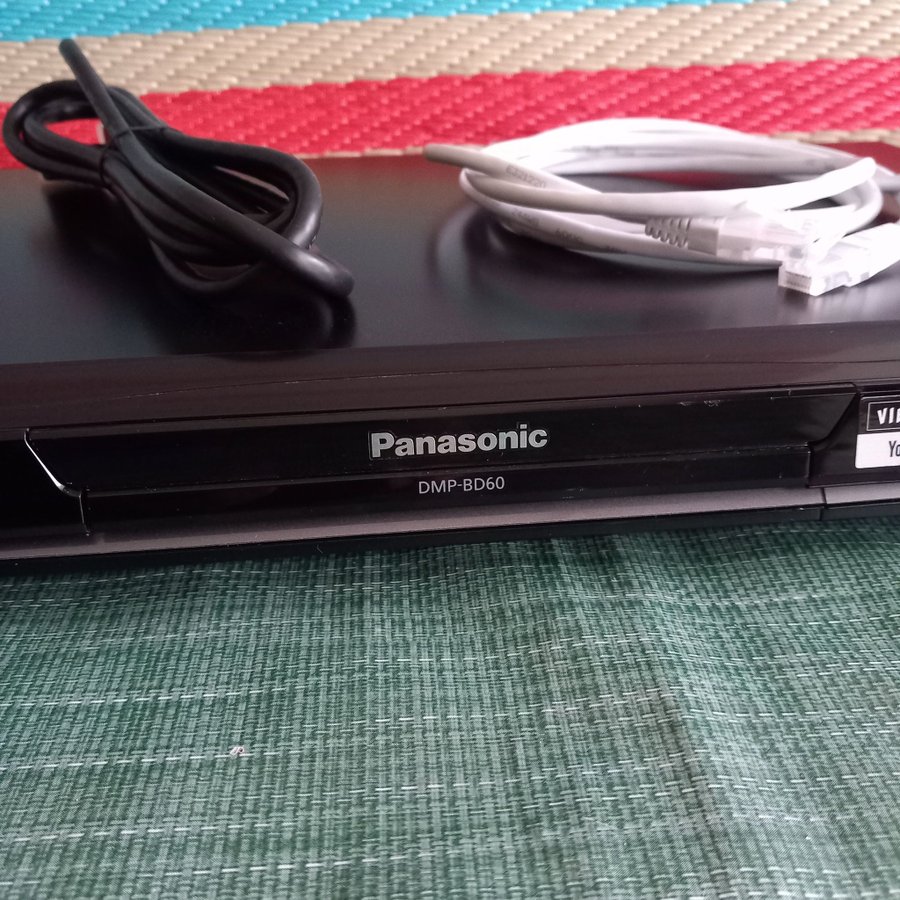 Panasonic blu-ray disk spelare