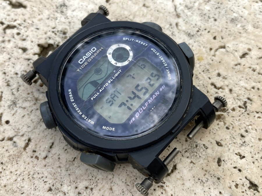 Casio GULFMAN DW-9700 Tide Graph Watch