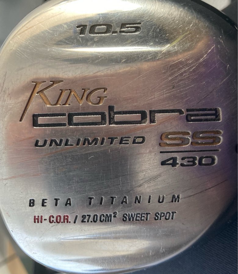 King Cobra SS 430 Vänster Driver- 105 degrees