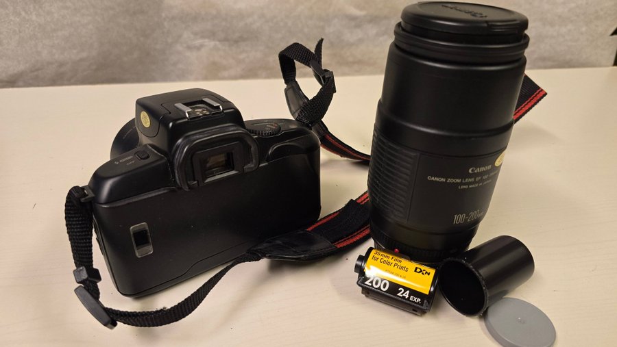 Canon EOS 750 med 35-70mm och 100-200mm objektiv
