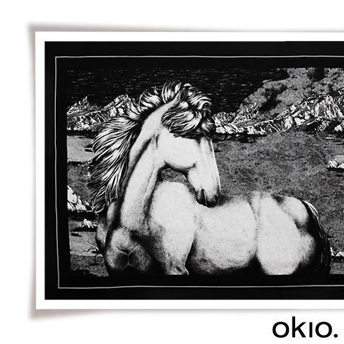 OKIO Landscape Sidens Scarf