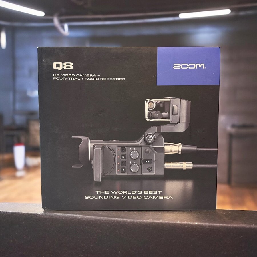 NY Zoom Q8 Handy Video HD Recorder Filmkamera Vidvinkel