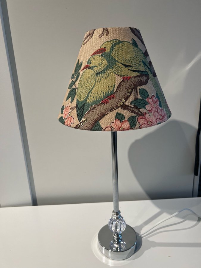 LAMPSKÄRM TYG FRÅN SVENSKT TENN / GP  J BAKER / ROCKBIRD SIGNATURE