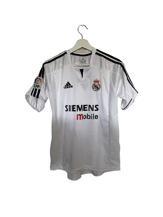 Vintage/Retro Adidas David Beckham #23 Real Madrid 05/06 hemmaställ (S-XS)