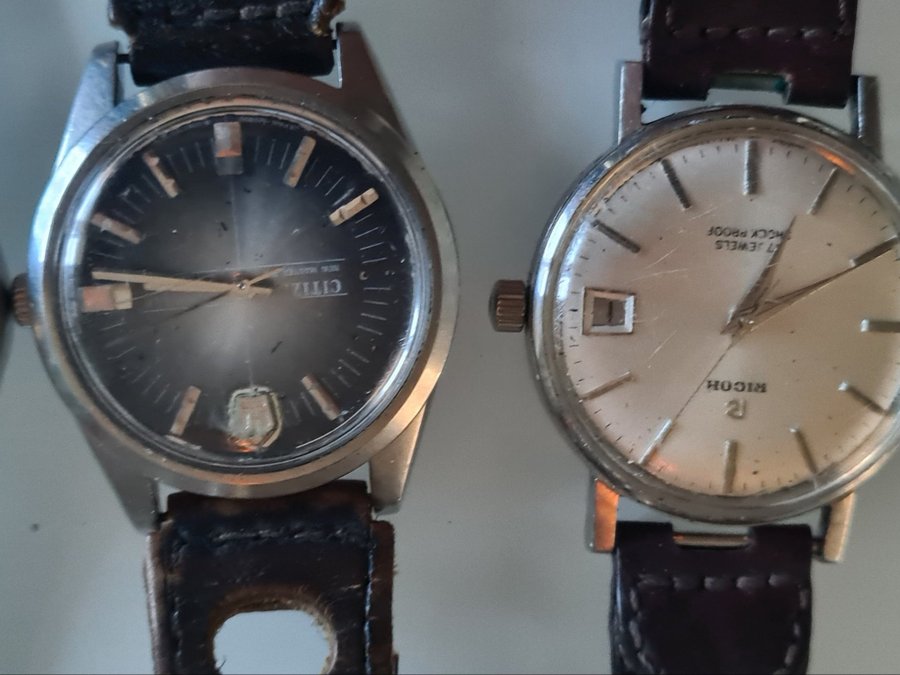 7 stycken vintage armbandsur klokor