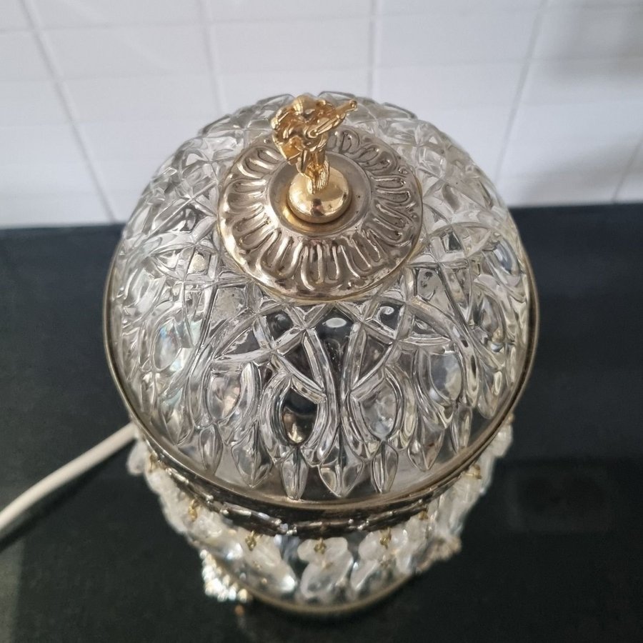 Antik - Retro - Lampa - Bordslampa