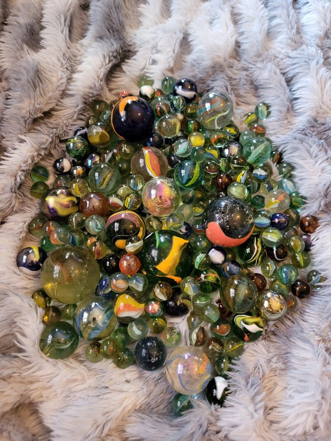 25kg vintage retro marbles