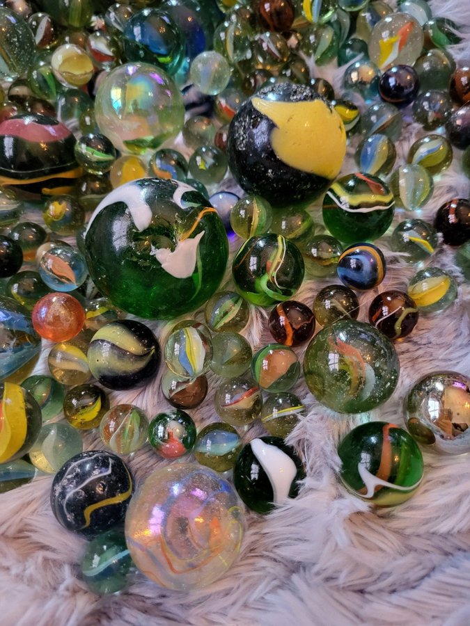 25kg vintage retro marbles