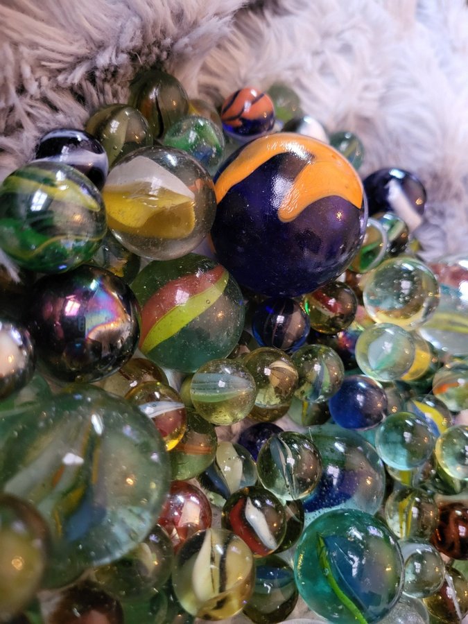 25kg vintage retro marbles